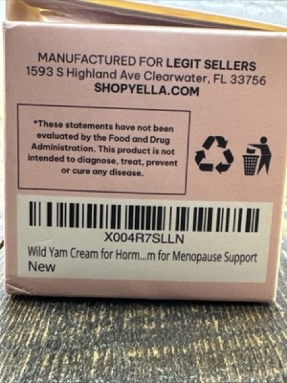 Yella Wild Yam Cream for Women Hormone Balance, PMS & Menopause Support - Picture 10 of 11